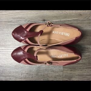 Chelsea Crew Pink and Burgandy size 7